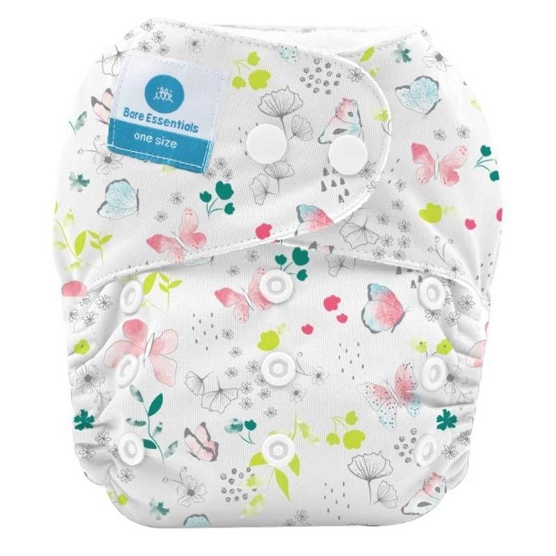 Bare Essentials  One Size Fits Most Cloth Nappy - Papilon - Over Stock