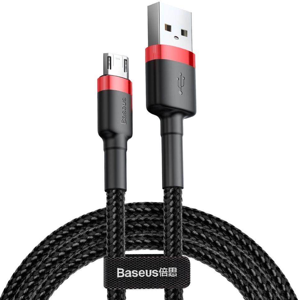Baseus Phone Cable Cafule Fast Charging USB to Micro USB 1.5A (2M) - Reebelo Australia