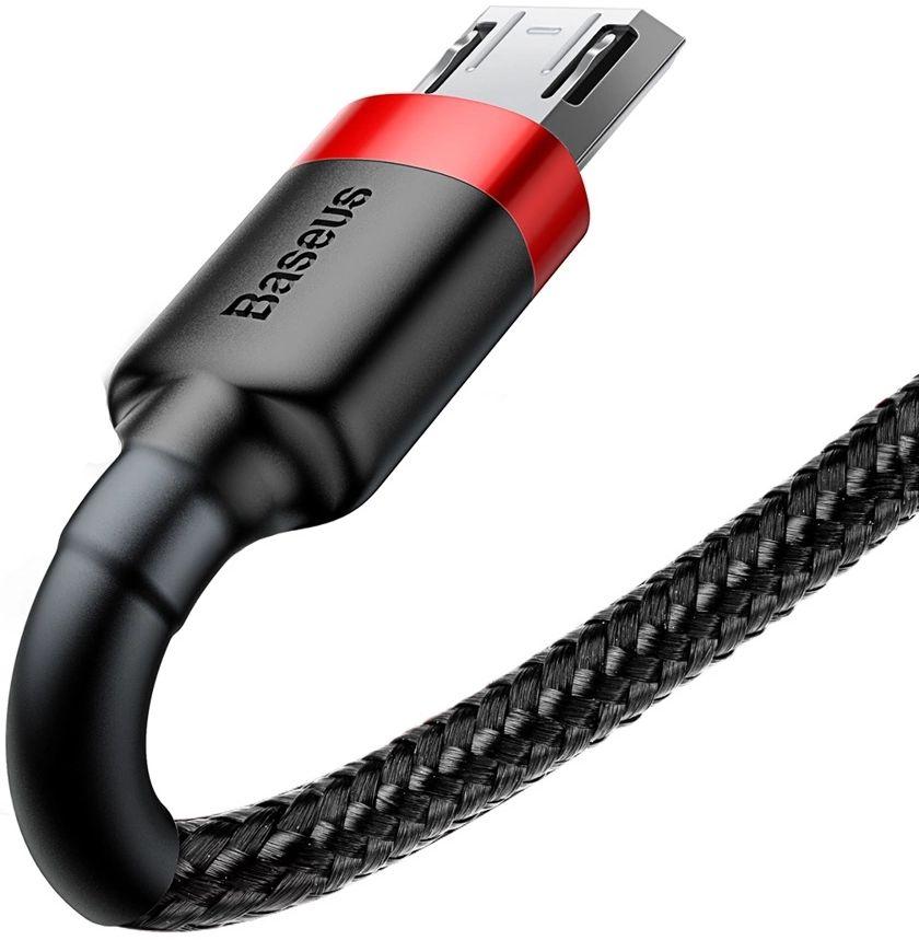 Baseus Phone Cable Cafule Fast Charging USB to Micro USB 1.5A (2M) - Reebelo Australia