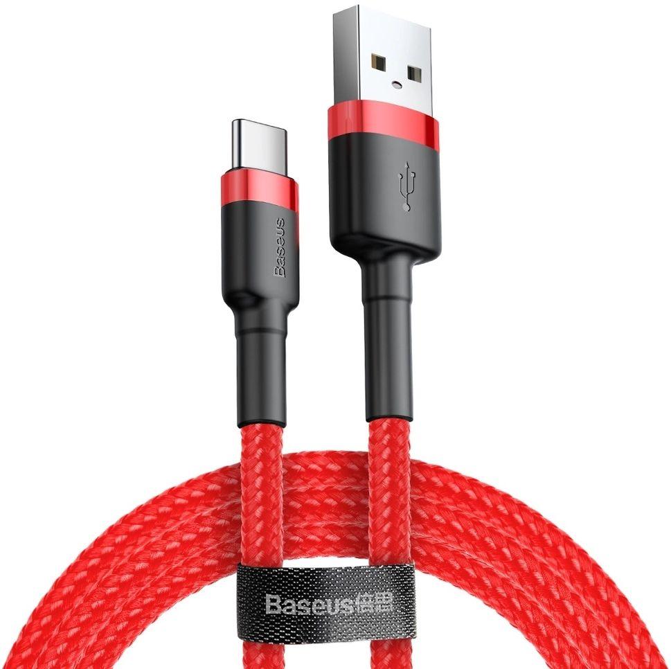 Baseus Phone Cable Cafule Fast Charging USB to Type-C USB 2A (2M) - Reebelo Australia