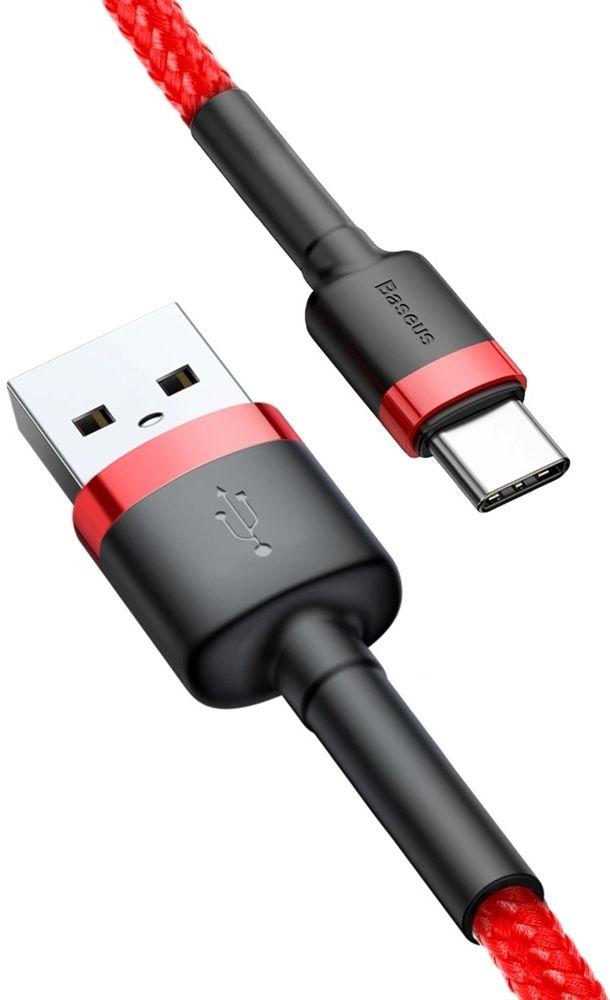 Baseus Phone Cable Cafule Fast Charging USB to Type-C USB 2A (2M) - Reebelo Australia