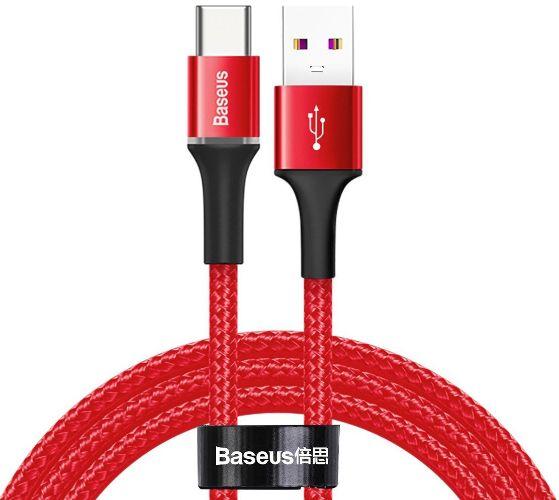 Baseus Phone Cable Halo Data HW Flash Charge Cable USB for Type-C 40W (1M)