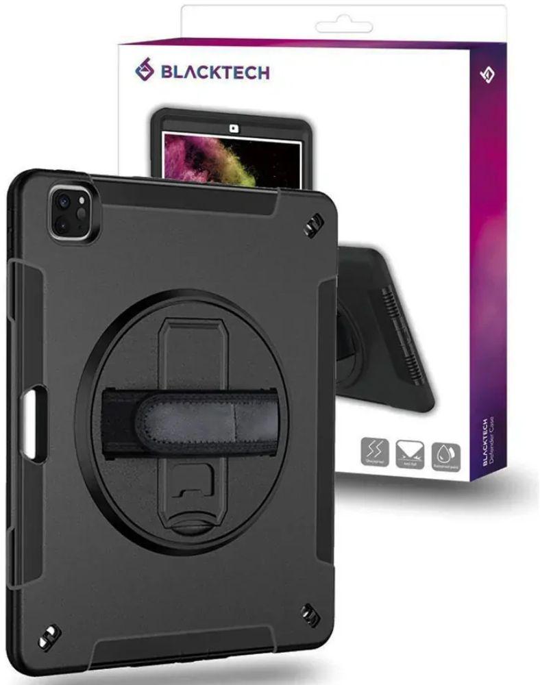 Blacktech Defender Tablet Case for Apple iPad mini 6 - Black - Brand New
