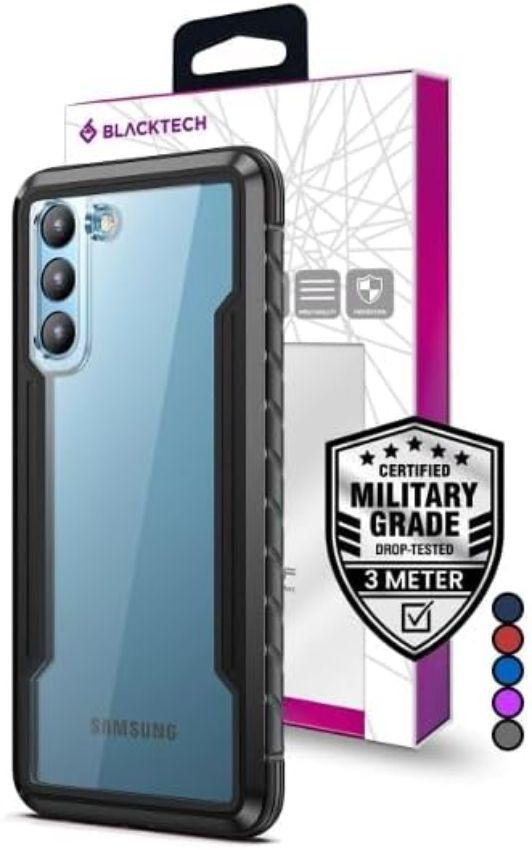 Blacktech Shield Aluminium Phone Case for Samsung Galaxy S23+