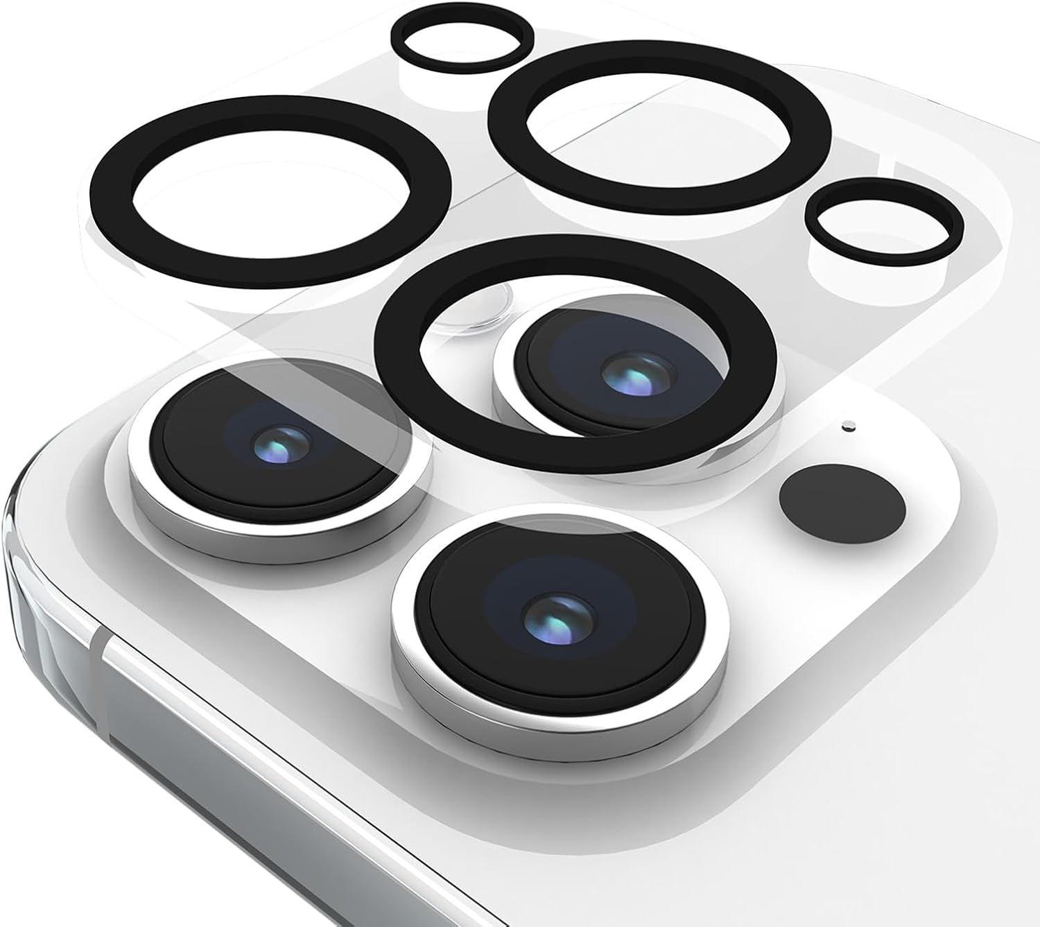 Case-Mate Glass Camera Lens Protector for iPhone 15 Pro/15 Pro Max