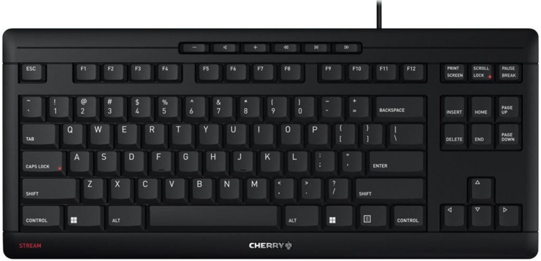 Cherry Stream TKL Wired Compact Keyboard