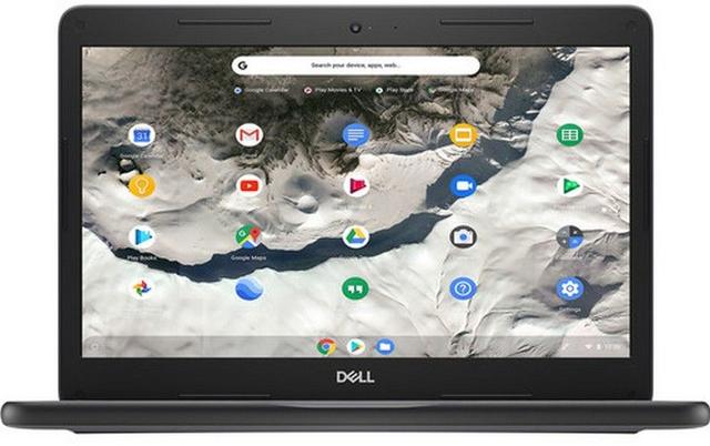 Dell Chromebook 3400 Notebook Laptop 14" Intel Celeron N4100 1.1GHz in Black in Good condition