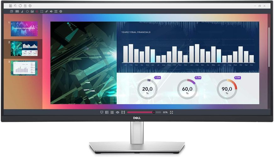 Dell P3421W Curved USB Type-C WQHD IPS Monitor 34.14"