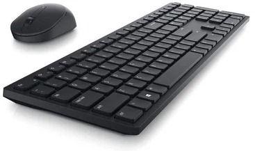 Dell Pro KM5221W Keyboard & Mouse - Black - Brand New