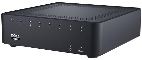 Dell  X1008 8-Port Managed Gigabit Ethernet Switch (E08W) - Black - Brand New
