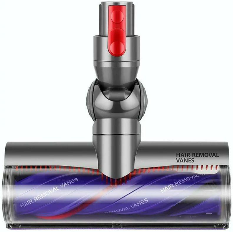 For Dyson V7 | V8 | V10 | V11 Vacuum Cleaner Soft Velvet Roller Direct Drive Brush Head - Grey - Brand New