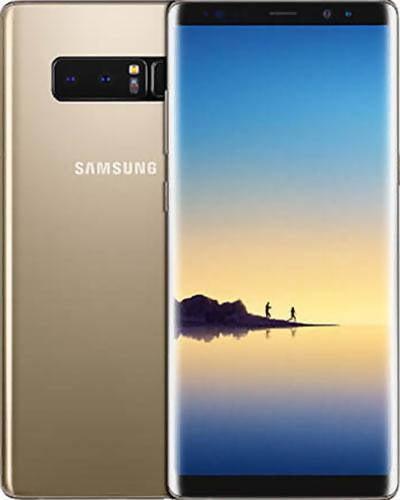 Galaxy Note 8 64GB in Maple Gold in Excellent condition