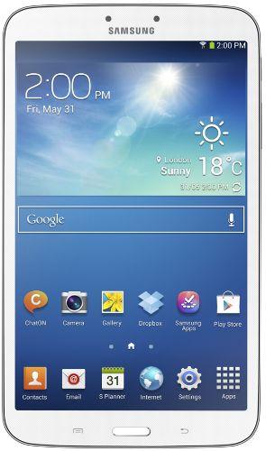 Samsung Galaxy Tab 3 (2013) 8.0-inch - 16GB - White - Cellular + WiFi - 8 Inch - Good