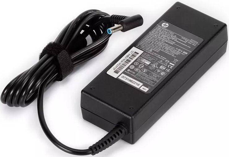 HP 90w 19.5V 4.62A Blue Tip Charger AC Adapter Power Supply
