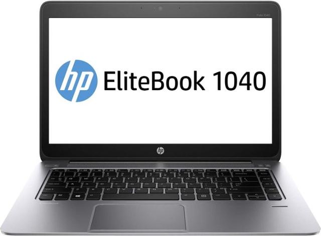 HP EliteBook Folio 1040 G2 Notebook PC 14" Intel Core i5-5300U 2.3GHz in Silver in Good condition