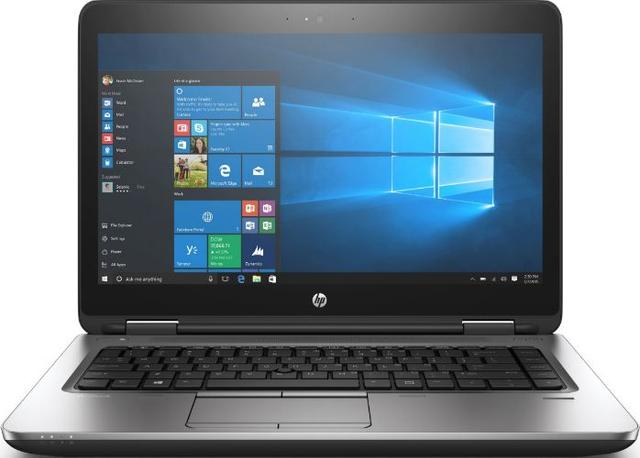 HP ProBook 640 G3 Notebook PC 14" Intel Core i5-7200U 2.5GHz in Black in Excellent condition