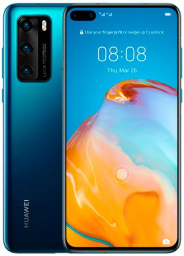 Huawei P40 256GB in Deep Sea Blue in Good condition