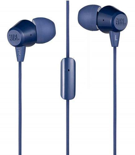 JBL C50HI In-ear Headphones in Blue in Brand New condition