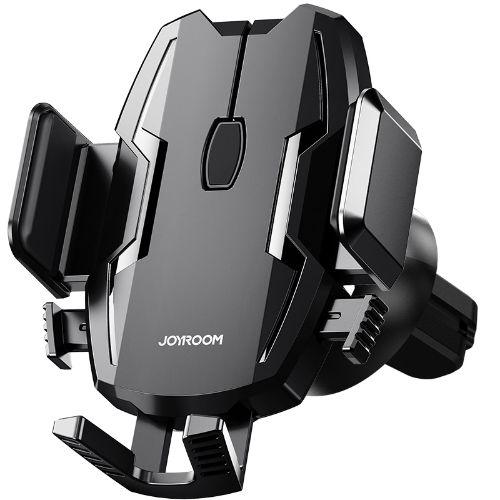Joyroom  360° Rotation Spider Stable Air Outlet Mount GPS Stand Car Phone Holder (JR-ZS255)  - Black - Brand New