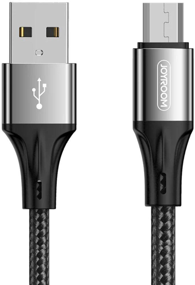 Joyroom S-0230N1 N1 Series Nylon Cord Micro USB Fast Charging Cable (0.2M)