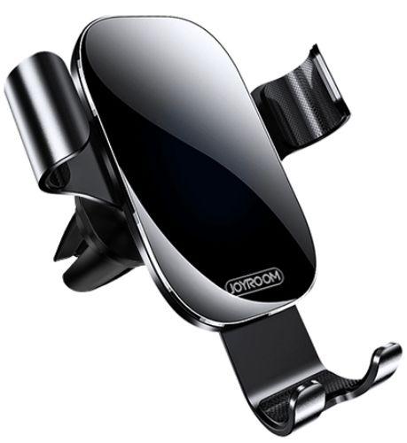Joyroom  Universal Car Cradle Air Outlet Gravity Bracket Phone Holder - Black - Brand New