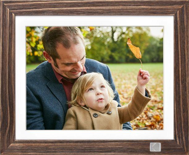 Kodak HDPF-978 Rustic Wood WiFi-Enabled Digital Photo Frame