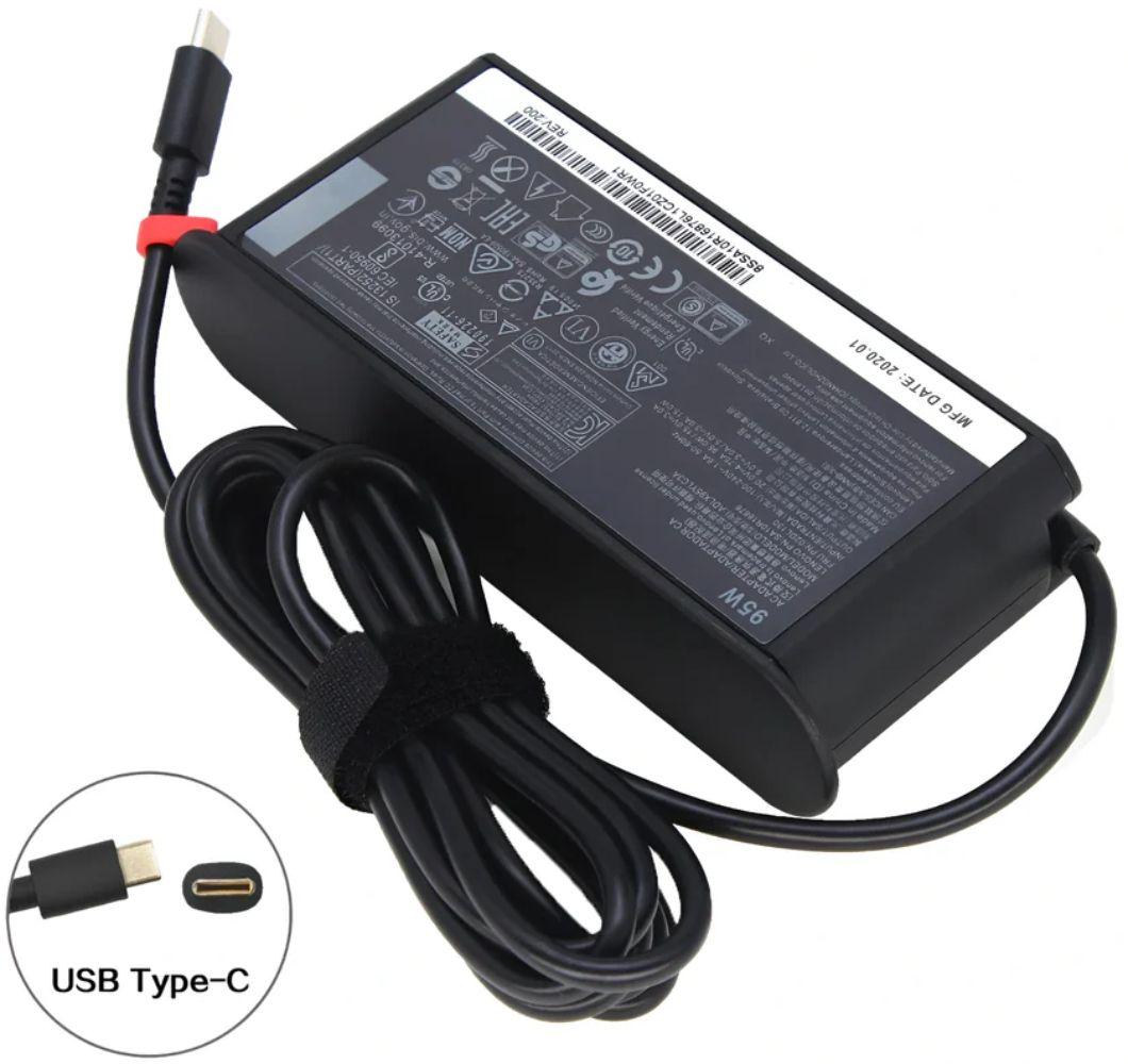 Lenovo 95W USB Type-C Power AC Adapter Charger for Lenovo 100-240V 50/60Hz