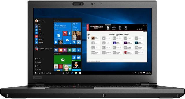 Lenovo ThinkPad P52 Mobile Workstation Laptop 15.6" Intel Core i7-8850H 2.6GHz in Black in Acceptable condition