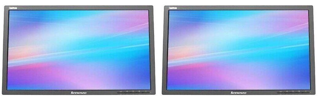 Lenovo  ThinkVision LT2323PWA Full HD Dual Monitor 23" - Black - Excellent