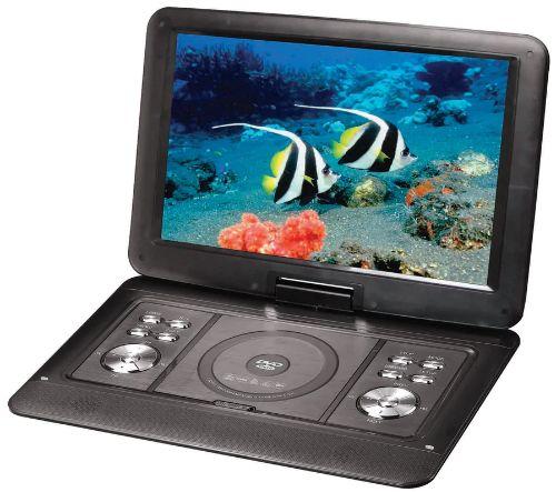 Lenoxx  PDVD1500 15.4" Swivel Portable DVD Player + Screen (Rechargeable) - Black - Brand New