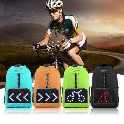 Refurbished Lightweight Cycling Backpack with LED Lighting indicators - Reebelo Australia