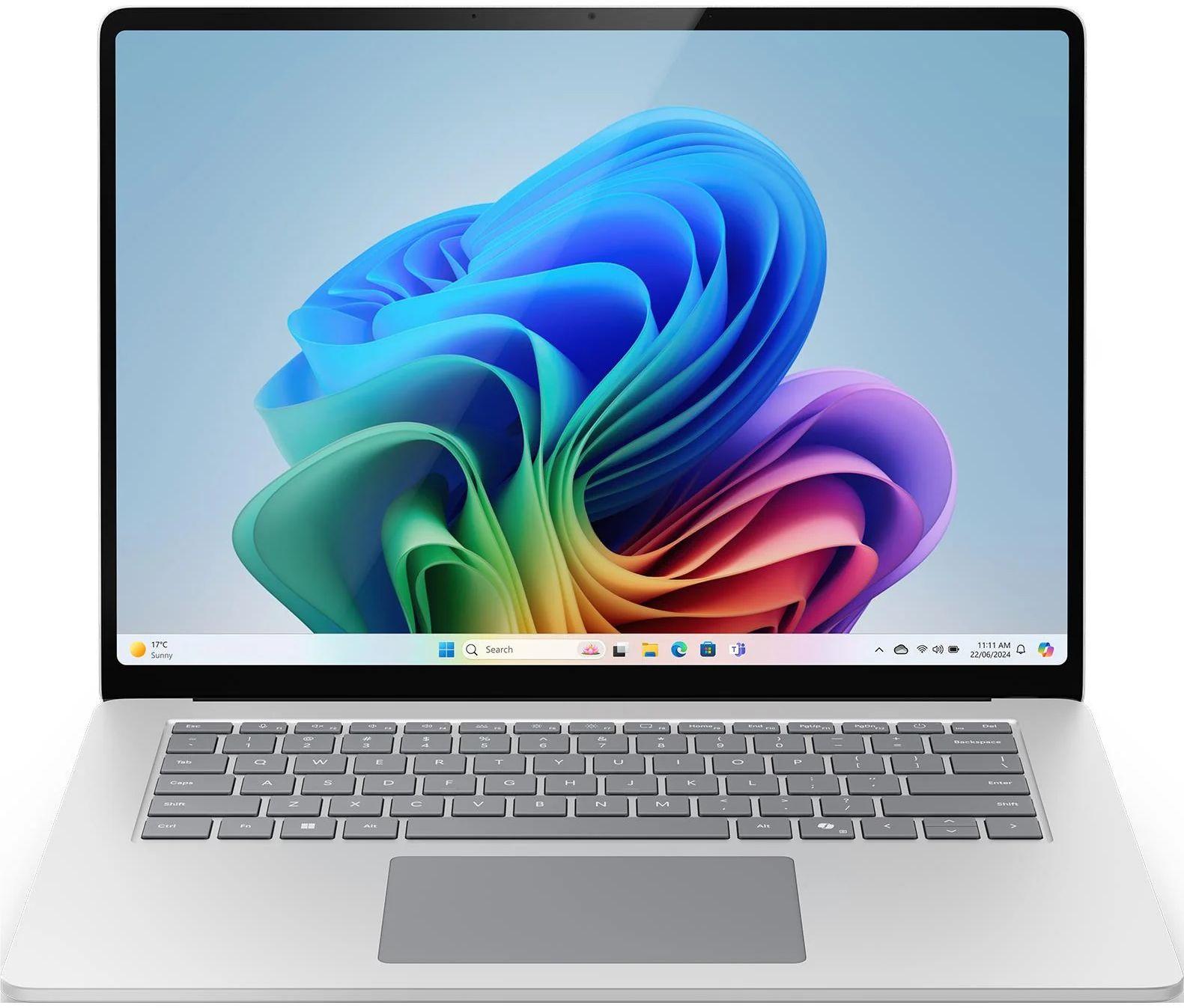 Microsoft Surface 7th Edition Copilot+ PC Laptop 15" - Snapdragon X Elite 3.8GHz - 1TB - Platinum - 16GB RAM - 15 Inch - Excellent