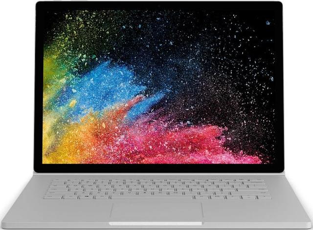 Microsoft Surface Book 2 15" Intel Core i7-8650U 1.9GHz in Silver in Good condition