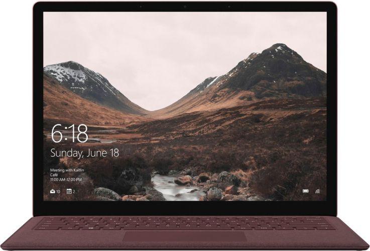 Microsoft Surface Laptop 1 13.5-inch - Intel Core i7-7660U 2.5GHz - 256GB - Burgundy - 8GB RAM - 13.5 Inch - Good