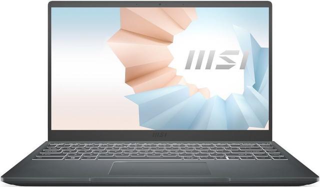 MSI Modern 14 B11MO Laptop 14" Intel Core i5-1135G7 2.4GHz in Carbon Gray in Excellent condition