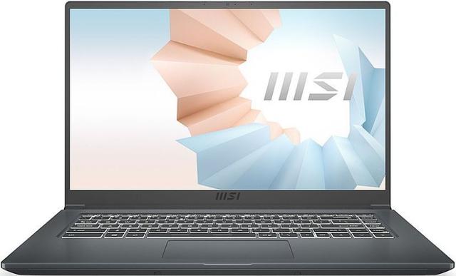 MSI Modern 15 A11MU Laptop 15.6" Intel Core i5-1155G7 2.5GHz in Carbon Gray in Brand New condition