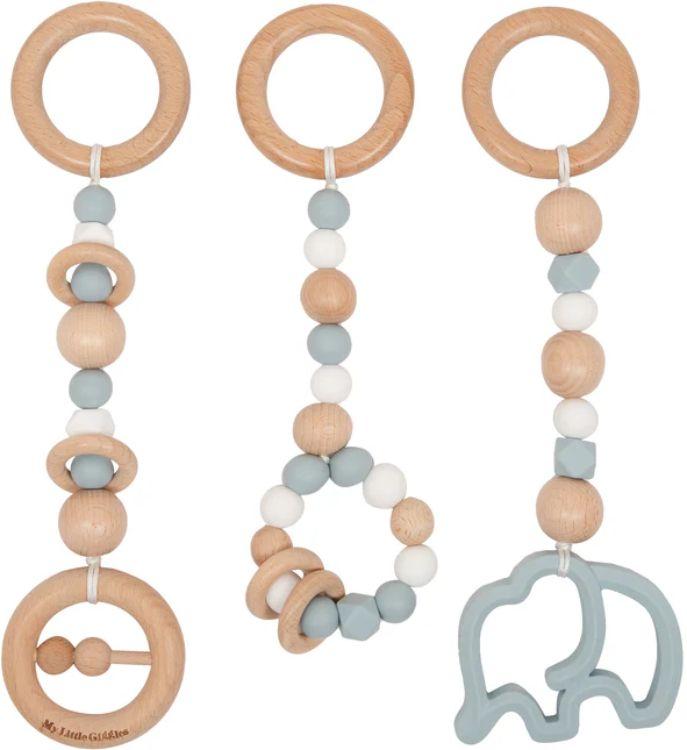 My Little Giggles  Deluxe Play Toys Set (3 Piece) - Ether/White - Over Stock