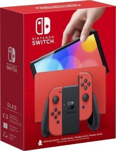 Nintendo Switch OLED Model Handheld Gaming Console 64GB in Mario Red Edition in Brand New condition