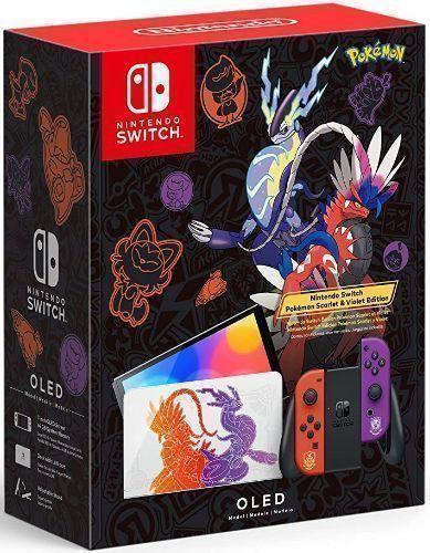 Nintendo Switch OLED Model Handheld Gaming Console 64GB in Pokémon Scarlet & Violet Edition in Brand New condition
