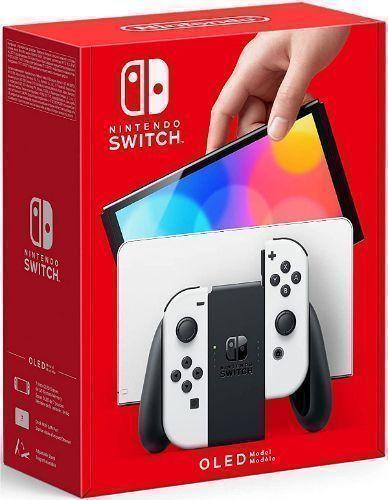 Nintendo Switch OLED Model Handheld Gaming Console 64GB in White in Brand New condition