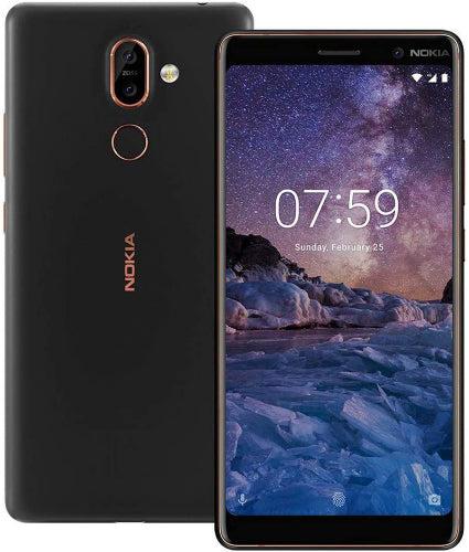 Nokia 7 Plus 64GB in Black/Copper in Pristine condition