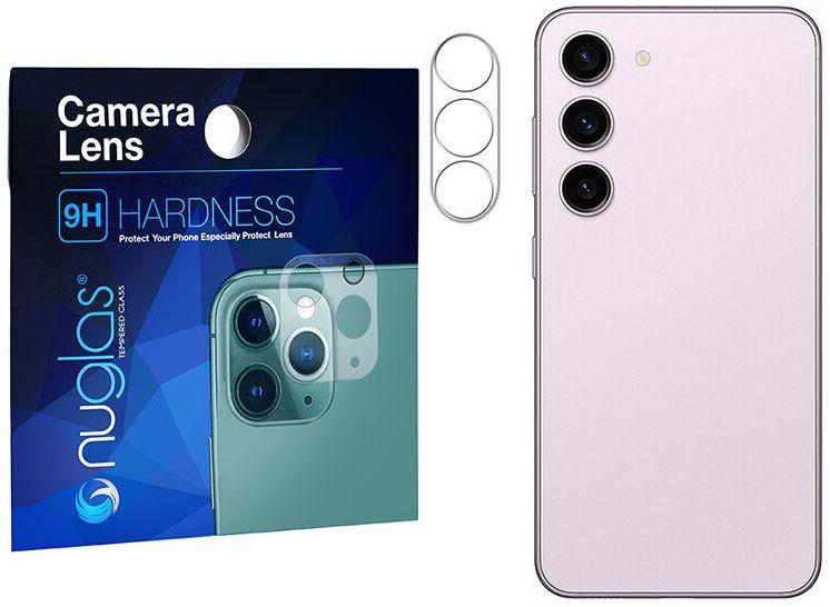 Nuglas  Clear Tempered Glass Camera Lens Protector for Samsung Galaxy S25 - Clear - Brand New