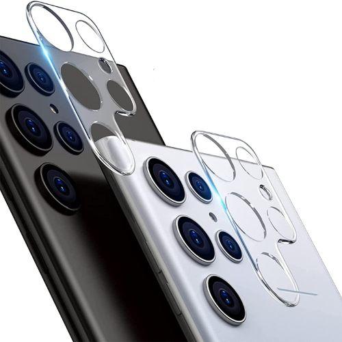 Nuglas  Tempered Glass Camera Lens Protector for Samsung Galaxy S22 Ultra - Clear - Brand New