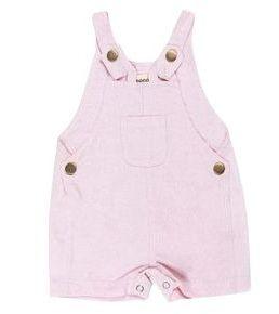 Ponchik Babies + Kids  Cotton Dungaree Overalls (6 Years) - Lemonade - Brand New
