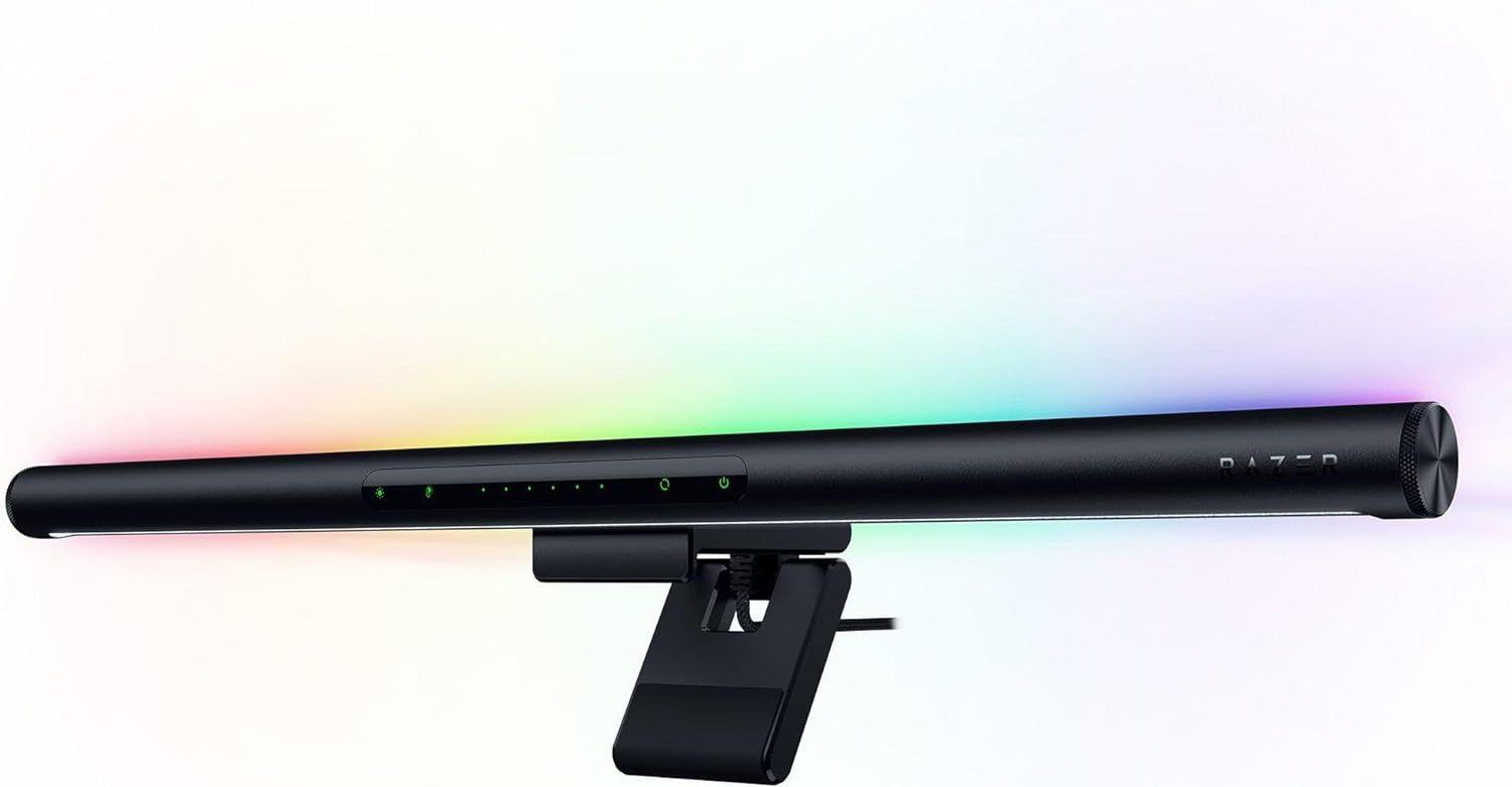 Razer  Aether Monitor RGB LED Light Bar for Gamer Rooms - Black - Premium