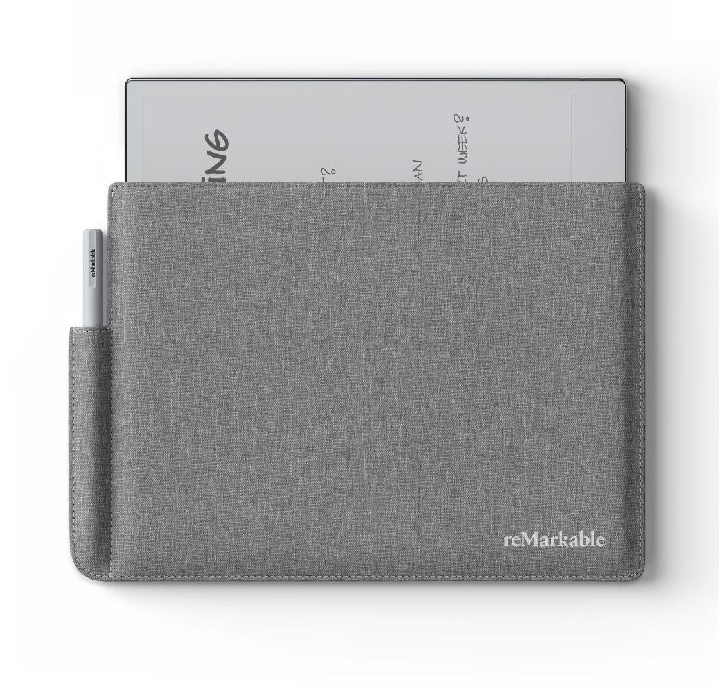 reMarkable 2 10.3" Paper Tablet Bundle with Grey Folio Sleeve & Marker Plus