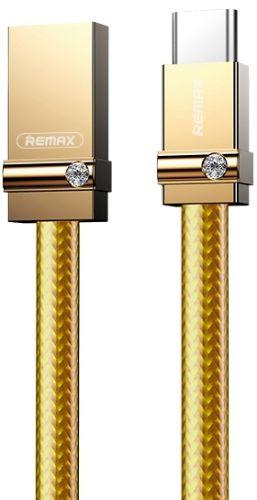 Remax RC-091a USB to Type C Golden Diamond Data Cable (1M) - Gold - Brand New