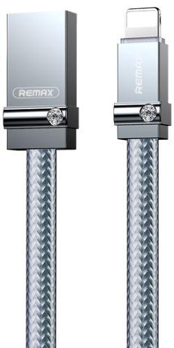 Remax RC-091i USB to Lightning Golden Diamond Data Cable (1M) - Platinum - Brand New