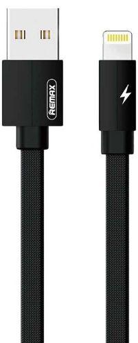 Remax RC-094i Kerolla Lightning Braided Fast Charging Cable 2.4A (2M) - Black - Brand New
