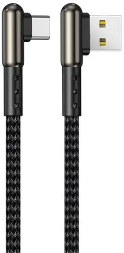 Remax RC-176a Janlon 2 Series Type C Braided Gaming Data Cable (1M) - Black - Brand New